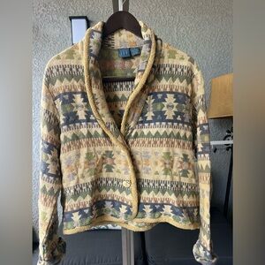 Vintage I.V.Y Southwestern  Jacket 100% Cotton